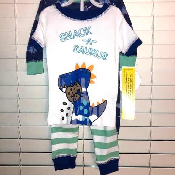 Mix & Match Dinosaur Pajamas, 12 Months - Picture 1 of 6